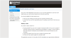 Desktop Screenshot of gateshead.teamnetsol.com